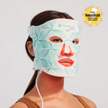 Omnilux LED Light Therapy Mask Red Light Anti Aging Contour Wrinkle
